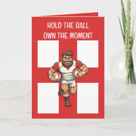 Unstoppable Charge Cartoon Rugby Power Run カード