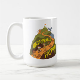 Unstoppable Faith Adventure – Kids Nature Mountain コーヒーマグカップ