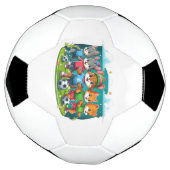 Unstoppable Furry Friends サッカーボール (回転)