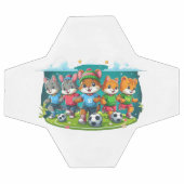 Unstoppable Furry Friends サッカーボール (フラット)