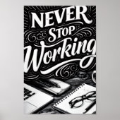 Unstoppable Hustle ポスター (正面)