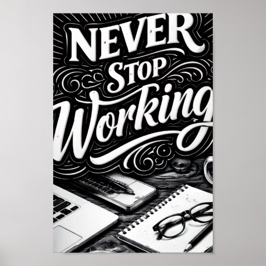 Unstoppable Hustle ポスター (正面)