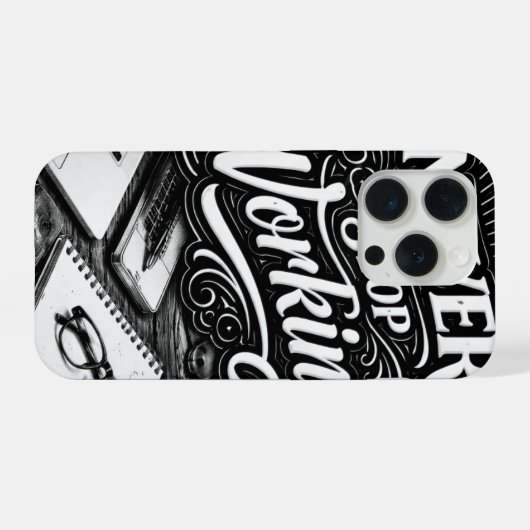 Unstoppable Hustle iPhoneケース (裏面横)