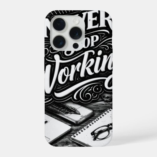 Unstoppable Hustle iPhoneケース (裏面)