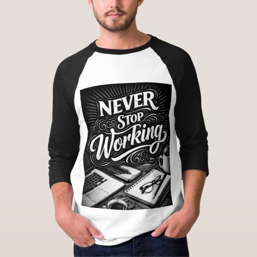 Unstoppable Hustle Tシャツ (正面)