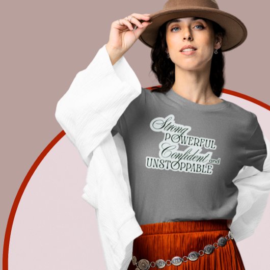 Unstoppable Inspirational Tee トライブレンドＴシャツ