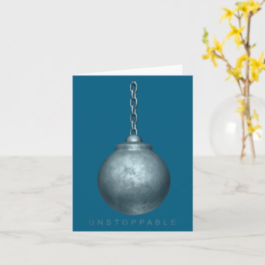 Unstoppable Motivation  カード (黄色い花)