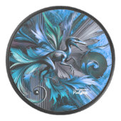 Unstoppable Raptor – Fuel Strength, Rule the Wild アイスホッケーパック (正面)