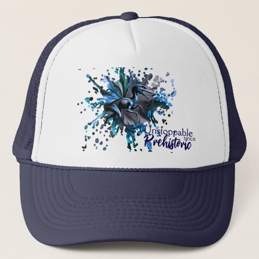 Unstoppable Raptor – Fuel Strength, Rule the Wild キャップ (正面)