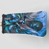 Unstoppable Raptor – Fuel Strength, Rule the Wild ゴルフヘッドカバー (正面)