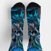 Unstoppable Raptor – Fuel Strength, Rule the Wild ソックス (上部)