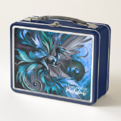 Unstoppable Raptor – Fuel Strength, Rule the Wild メタルランチボックス (正面)