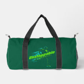 “Unstoppable” Runner Gym Duffel Bag ダッフルバッグ (正面)