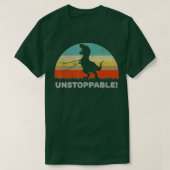 Unstoppable T Rex With Trash Grabber Pickup Tool F Tシャツ (デザイン正面)