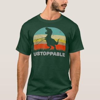 Unstoppable T Rex With Trash Grabber Pickup Tool F Tシャツ