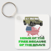 Unstoppable veterans キーホルダー (正面)