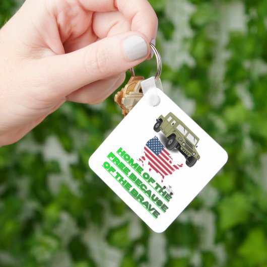 Unstoppable veterans キーホルダー (手)