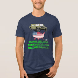 Unstoppable veterans トライブレンドＴシャツ