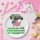 Unstoppable veterans ペーパープレート (パーティー)