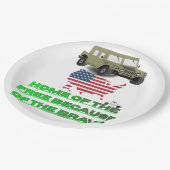 Unstoppable veterans ペーパープレート (アングル)