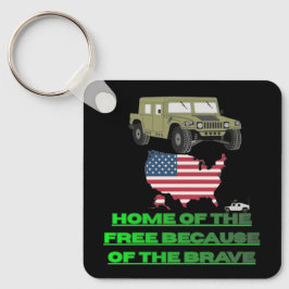 Unstoppable veterans black キーホルダー