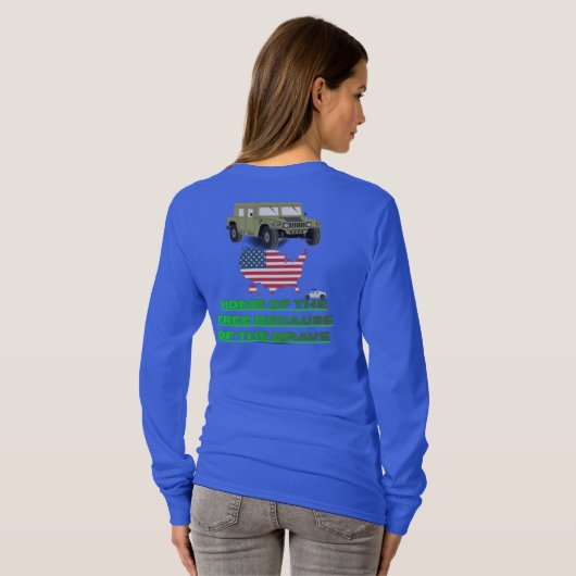 Unstoppable veterans tシャツ (裏面フル)