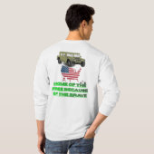 Unstoppable veterans tシャツ (裏面フル)