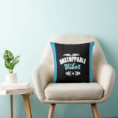 Unstoppable vibes, positive energy Throw Pillow  クッション (椅子)