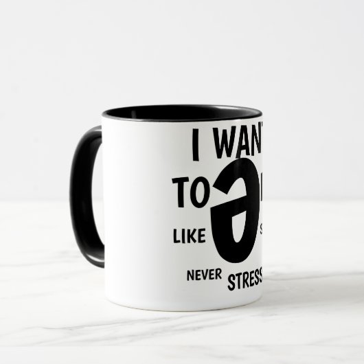 Unstressed Schwa マグカップ (正面左)