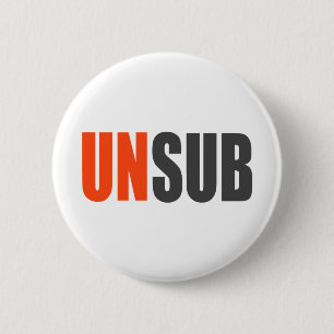 Unsubの未知数の主題 缶バッジ