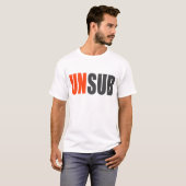 Unsubの未知数の主題 Tシャツ (正面フル)