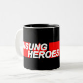 UnSung Heroes ホット飲料マグ ツートーンマグカップ (正面左)