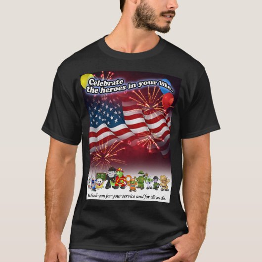 Unsung Heroes TLM Tシャツ (正面)