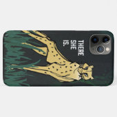 Untamed Cheetah彼女は電話ケースである Case-Mate iPhoneケース (裏面(横))