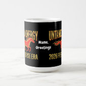 Untamed Energy 2026 Fire Horse Era Lunar New Year  コーヒーマグカップ (中央)