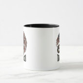 Untamed Patriotic Eagle and Snake Mug マグカップ (中央)