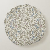 Untamed Petals ラウンドクッション (裏面)