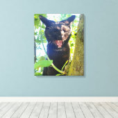 Untamed Spirit キャンバスプリント (インサイチュ (ウッドフロア))