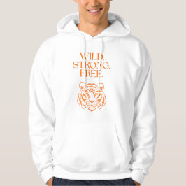Untamed Tiger Hoodie – Bold Wild Streetwear Graph パーカ