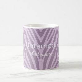 Untamed Zebra Print Coffee Mug コーヒーマグカップ