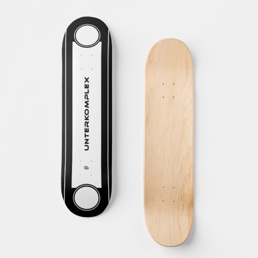 Unterkomplex スケートボード (正面)