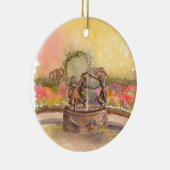 Untermyer Fountain Central Park Conservatory セラミックオーナメント (右)