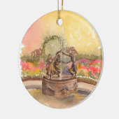 Untermyer Fountain Central Park Conservatory セラミックオーナメント (左)