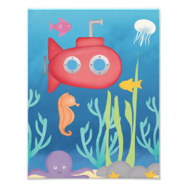 Unterwasserwelt フォトプリント