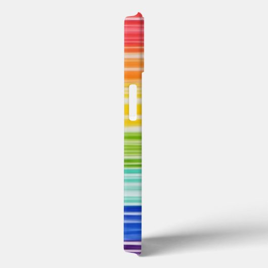 Untidy rainbowストライプ Case-Mate iPhone case Case-Mate iPhoneケース (裏面 / 右)