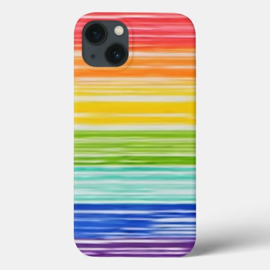 Untidy rainbowストライプ Case-Mate iPhone case iPhoneケース (裏面)