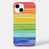 Untidy rainbowストライプ Case-Mate iPhone case iPhoneケース (裏面)
