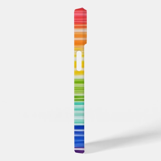 Untidy rainbowストライプ Case-Mate iPhone case iPhoneケース (裏面 / 右)