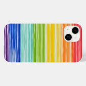 Untidy rainbowストライプ Case-Mate iPhone case iPhoneケース (裏面 (横))
