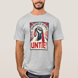 UNTIE!   Anti Corporate Office Humor Design Tシャツ